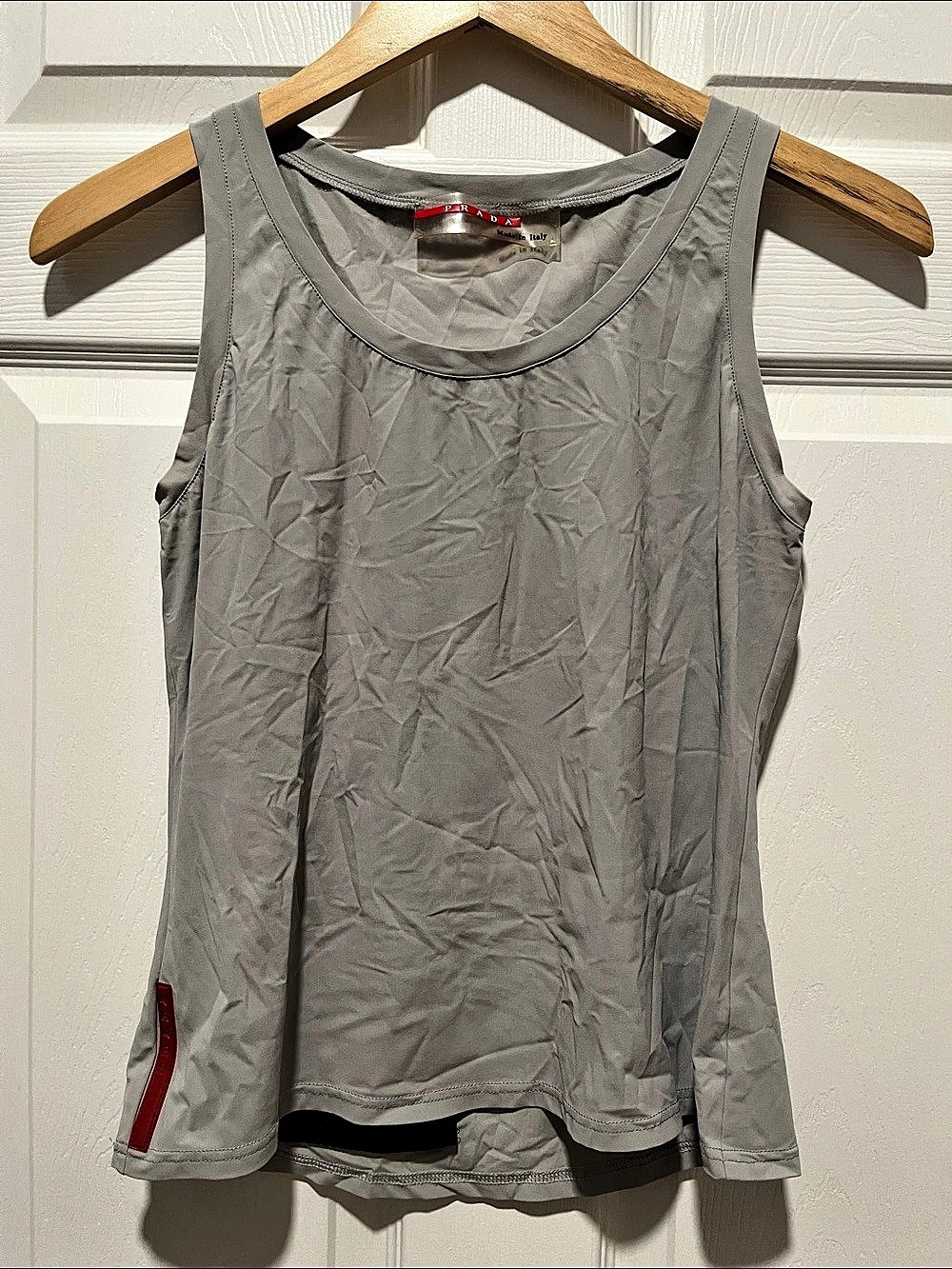 Prada Gray Tank Top Size Medium